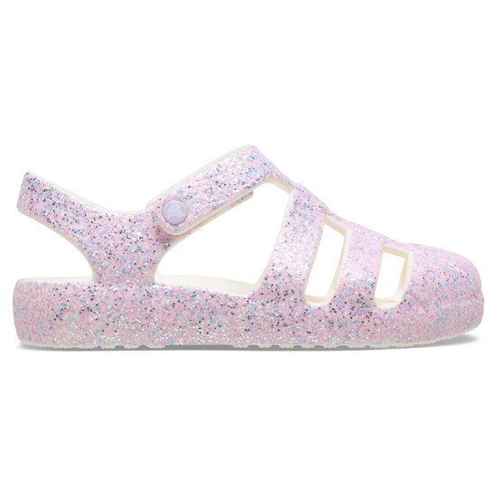 Crocs Kids' Classic Glitter Fisherman